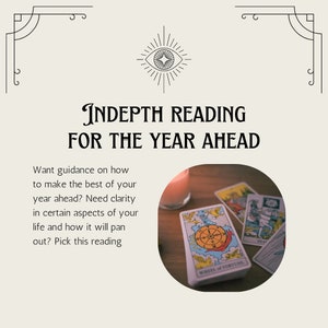 In-Depth Year Ahead Tarot Reading zdjęcie 1