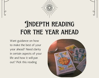 In-Depth Year Ahead Tarot Reading