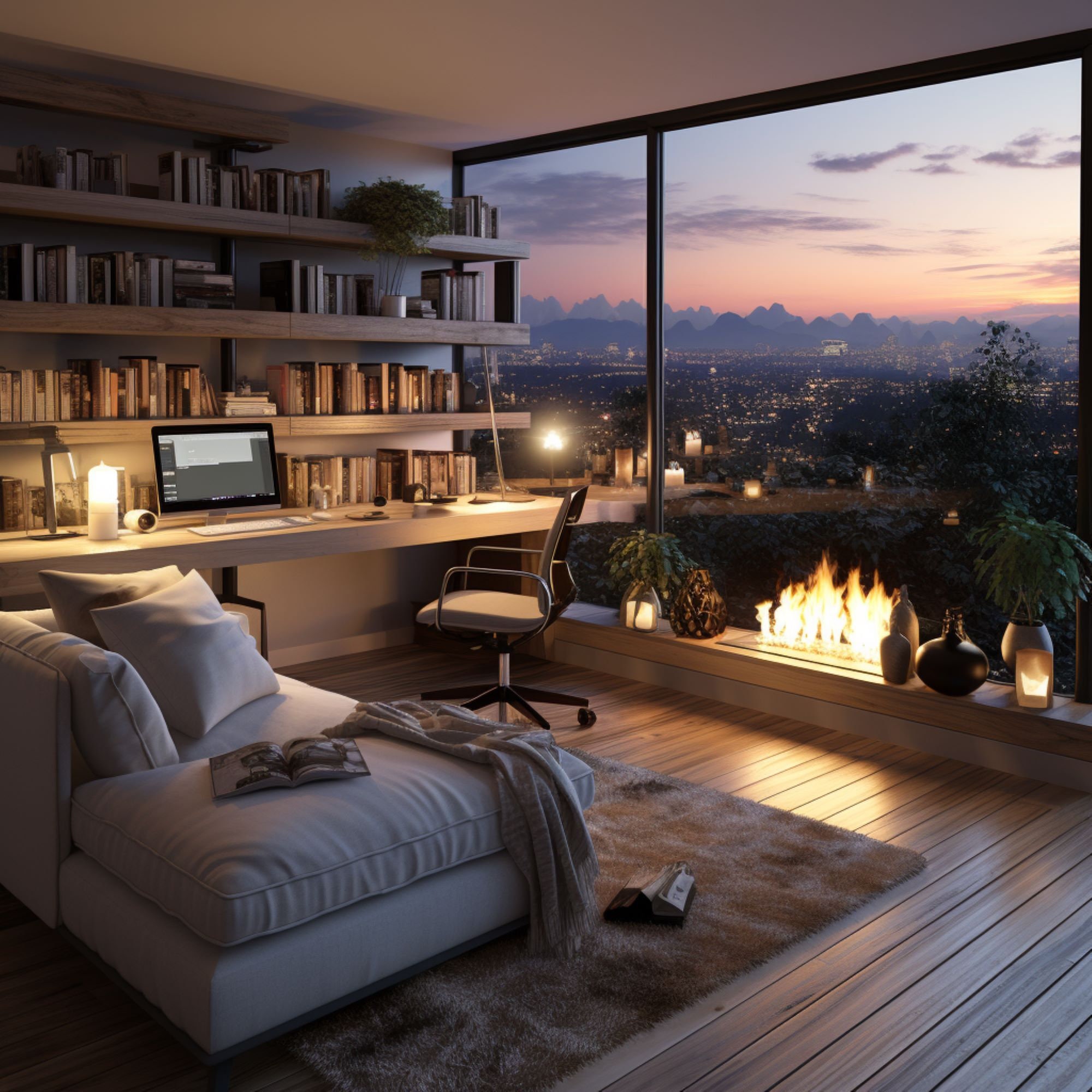 The Luxury Loft Backgrounds-back Drops for Zoom and More - Etsy