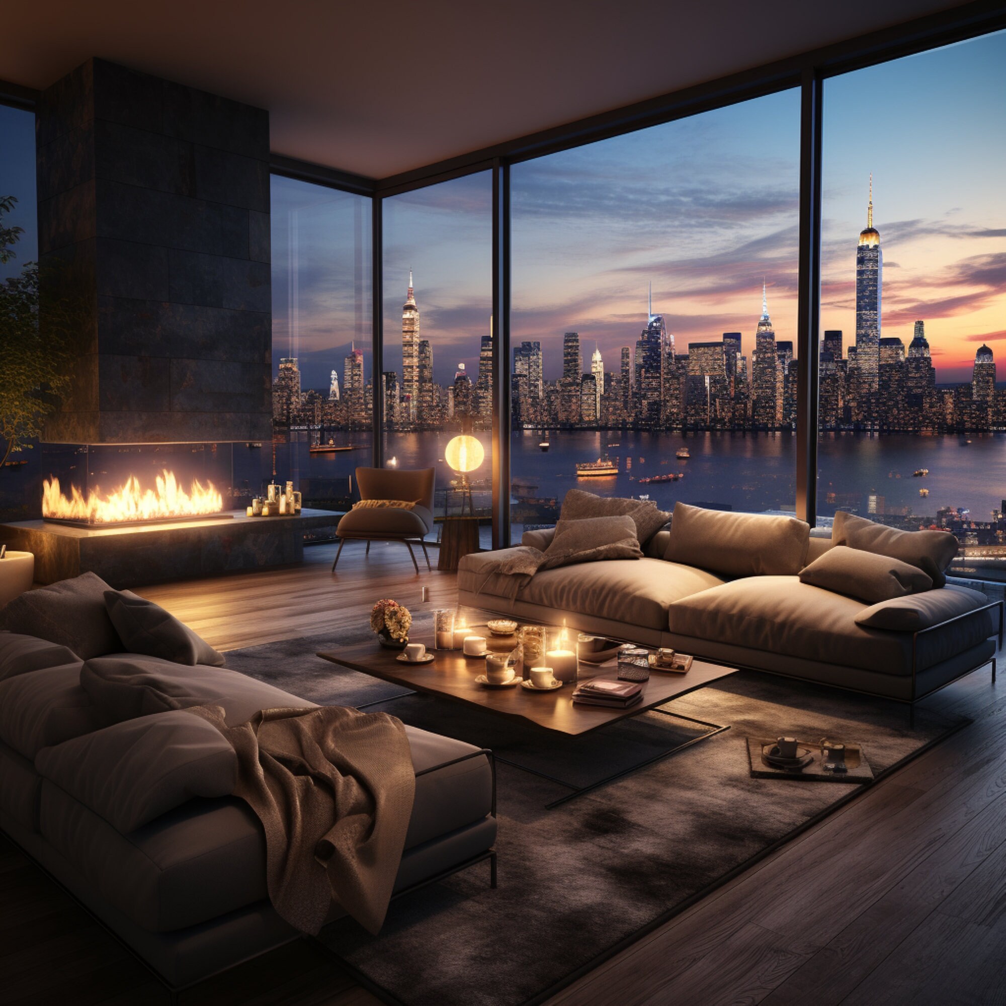 The Luxury Loft Backgrounds-back Drops for Zoom and More - Etsy