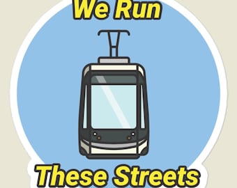 Kansas City Streetcar Transit Sticker