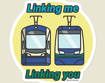 Sound Transit (Seattle) Link Light Rail Sticker