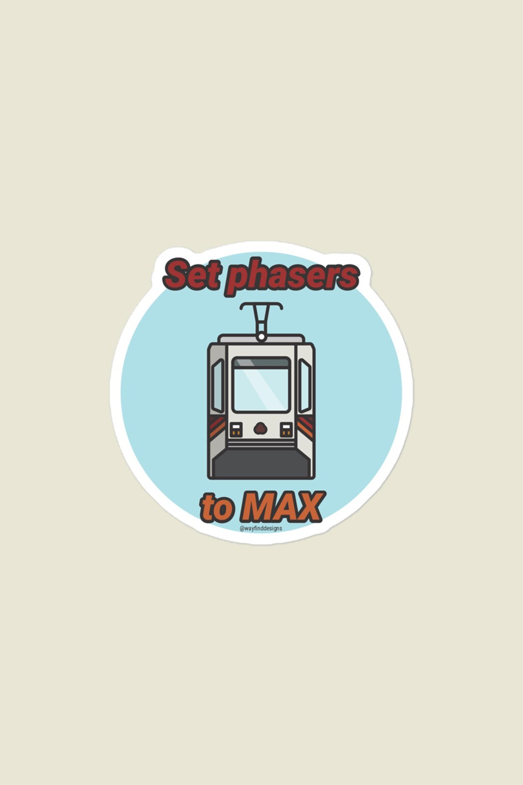Trimet Sticker Trimet (portland) MAX Light Rail Sticker (types 1, 4, & 6) - Etsy