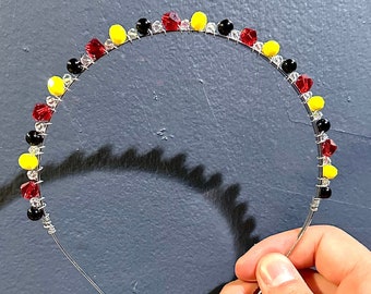 Metal Beaded Headband