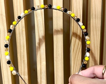 Metal Beaded Headband