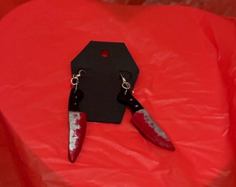 Knife Earrings