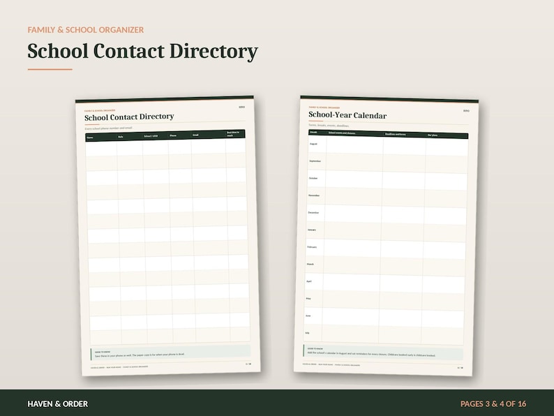 School Timetable Worksheet.pdf Family School Organizer, Kids Schedule Planner Printable, Fillable PDF ...