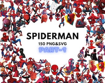 Spiderman, Spiderman PNG and SVG, spiderman png files, Instant dowload, Superhero png, Spiderman png, Huge  Spiderman png , Spiderman gift