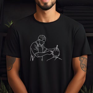 Barber clothing line store