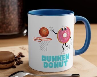 Dunken Donut 11oz Two-Tone Accent Coffee Mug