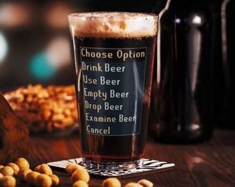 Divertente bicchiere da pinta shaker per birra di Runescape 3, regalo di alta qualità, idee regalo uniche e divertenti di riferimento a Runescape 3