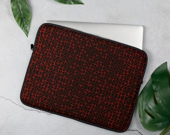 Custodia per laptop con motivo a pavimento Runescape Firecaves, idee regalo per laptop Runescape Old School, custodie Firecave Jad