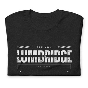 Cadeau-ideeën shirt runescape, "See you in Lumbridge" grappig runescape-referentie-T-shirt, old school runescape en runescape 3 cadeau-ideeën