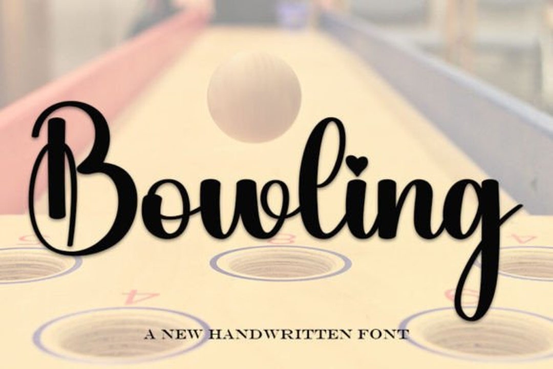 Bowling Font, Font With Tails, Wedding Font, Modern Font, Thin Font