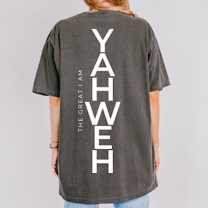 Yahweh svg, groß ich bin svg, Inspirational svg, Bibel svg, Jesus svg, Glaube svg, christliches Shirt, Anbetung, Taufe