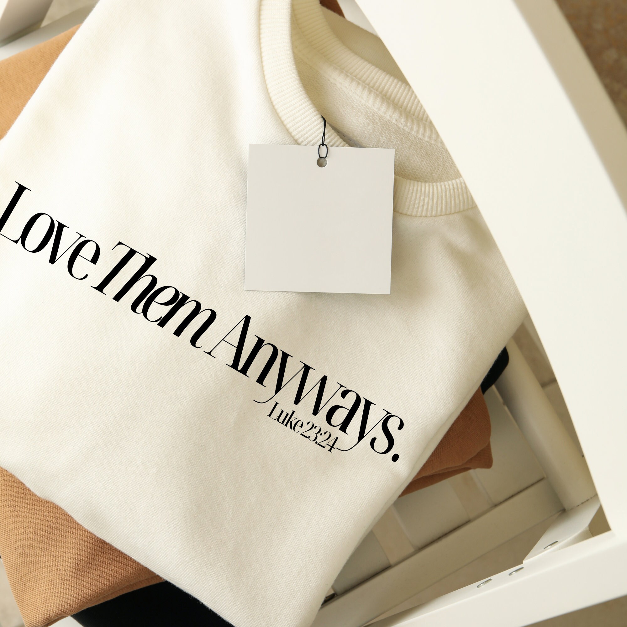 Love Them Anyway Svg, Luke 23 Svg, Inspirational Svg, Bible Svg, Jesus