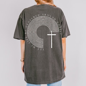 Leven gecentreerd rond Christus Svg, geloof Svg, inspirerende Svg, Bijbel Svg, Jezus Svg, geloof Svg, religieuze Svg, bid Svg, christelijke SVG