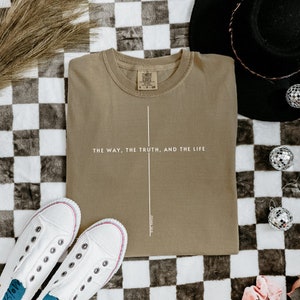 Johannes 14: 6 SVG, Der Weg, Wahrheit, Lebens Design, Inspirational Design, Bibel Zitat, Jesus Design, Glaube Design, Religiöses Design, Beten Design, Christian Shirt Anbetung