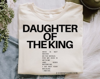 Daughter of The King Svg, Child of God Svg, Inspirational Svg, Bible Svg, Jesus Svg, Faith Svg, Religious Svg, Pray Svg, Christian Shirt