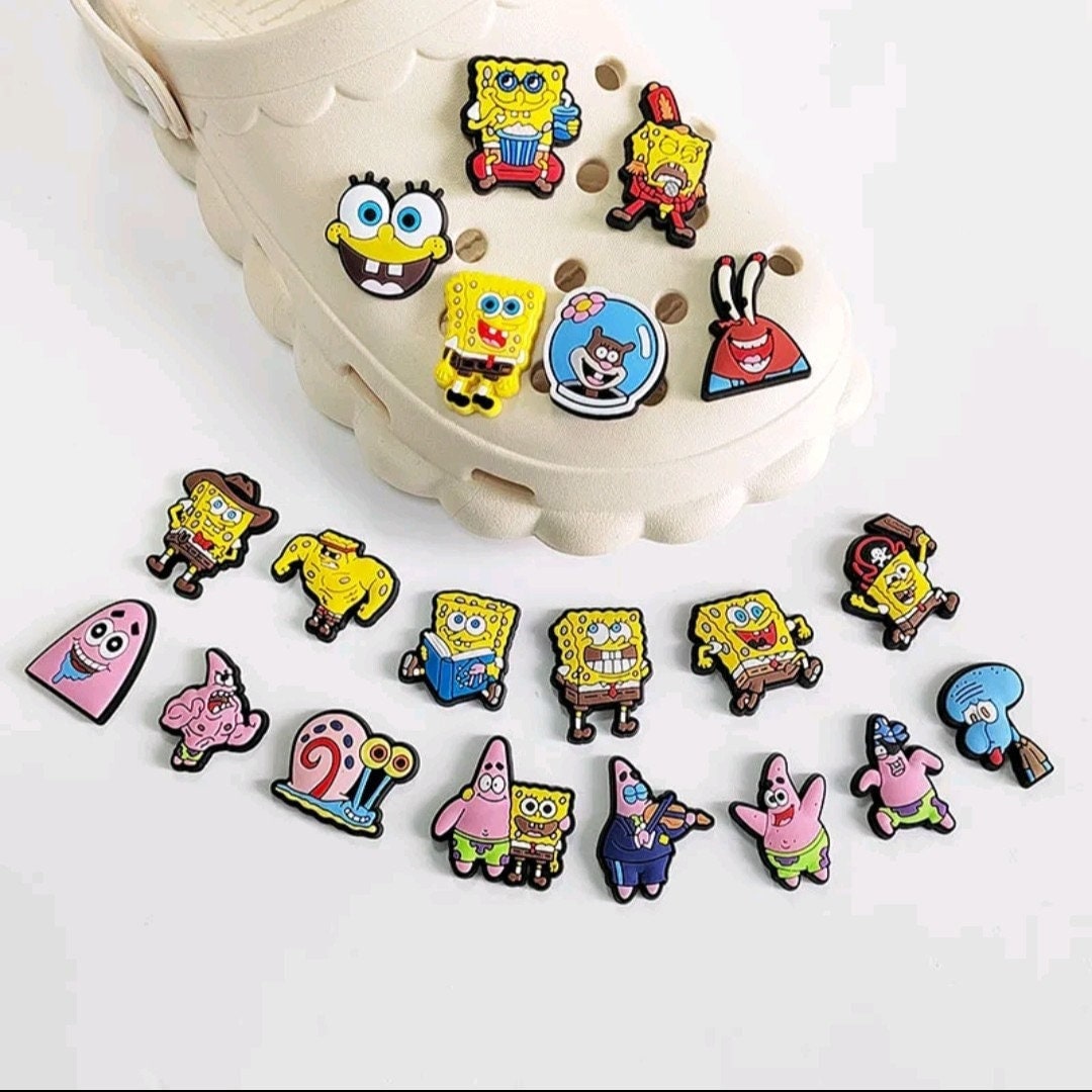 SpongeBob Croc Charms – The Accessory Attic