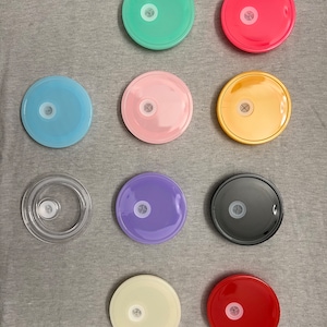 16 oz plastic cup lids | replacement lid | Libby Lids | Acrylic Lids | Glass Can Lids