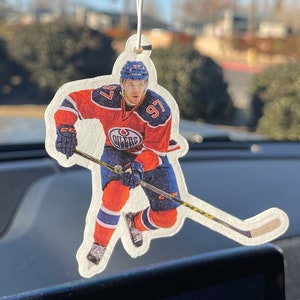 Connor McDavid Car Air Freshener / Perfect for Sports Lovers / Edmonton