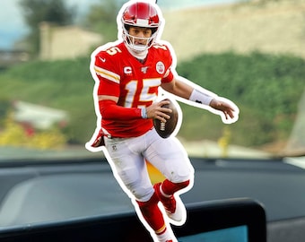 Patrick Mahomes Running Car Air Freshener / Perfect for Sports Lovers / KC