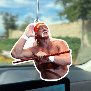 Hulk Hogan Auto-Lufterfrischer / Perfekt für Sportliebhaber