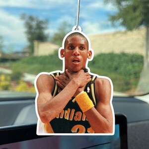 Reggie Miller Car Air Freshener / Perfect for Sports Lovers / Indiana
