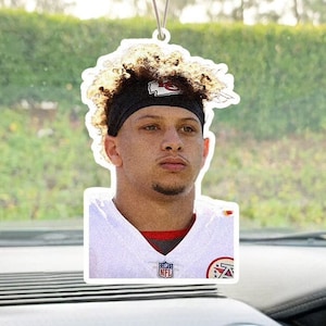 Patrick Mahomes Car Air Freshener / Perfect for Sports Lovers / KC