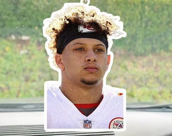 Patrick Mahomes Car Air Freshener / Perfect for Sports Lovers / KC
