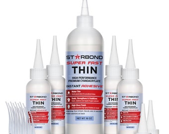 Starbond 16 oz. Super Fast Thin - Super Glue (Premium Cyanoacrylate CA Glue)
