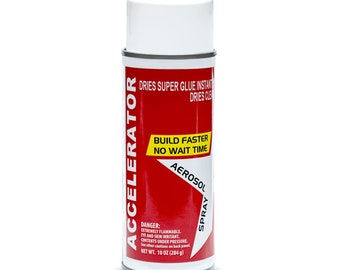 Starbond CA Glue Accelerator (10 Ounce) - Instantly Dries Super Glue