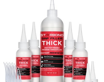 Starbond 16 oz. Gap-Filler Thick Super Glue (Premium Cyanoacrylate CA Glue)