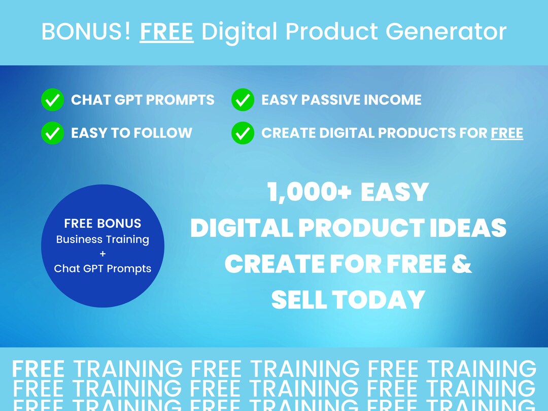 1000 Digital Products Ideas to Create and Sell Today for Passive Income ...