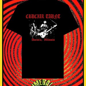 Camiseta de burla crucial