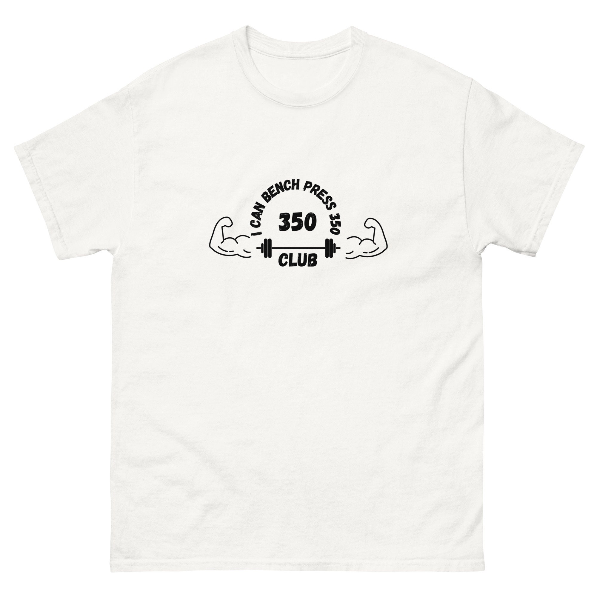 350 T-shirt Classic Press Bench Etsy Men\'s - Club