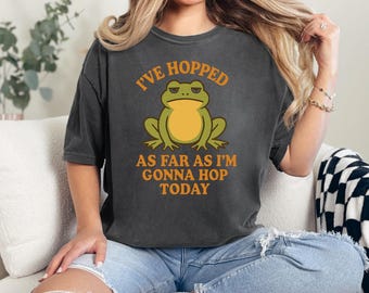 Overstimulated Mom Shirt, I’ve Hopped Enough Today, Funny Tired Mom Tee, Burnout Mom Gift, Relatable Motherhood Humor Top