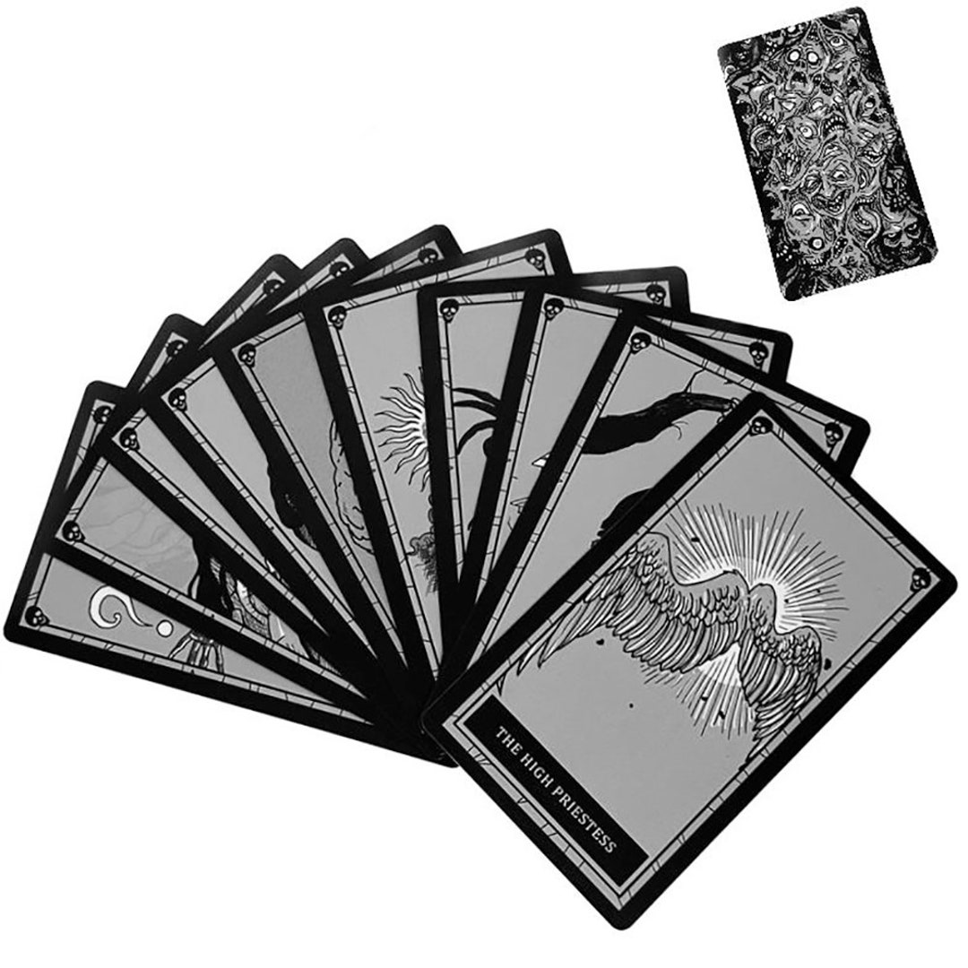 Phasmophobia Tarot Cards 10 Card Game Tarot Deck Phasmophobia Etsy UK