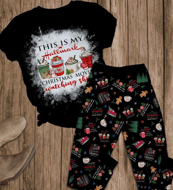 Hallmark watching pajamas store
