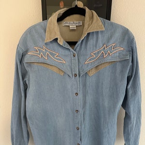 Vintage Western Jeansjacke