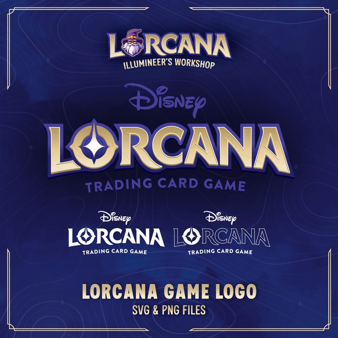 Lorcana Game Vector Image | Digital Download - SVG & PNG | Vector