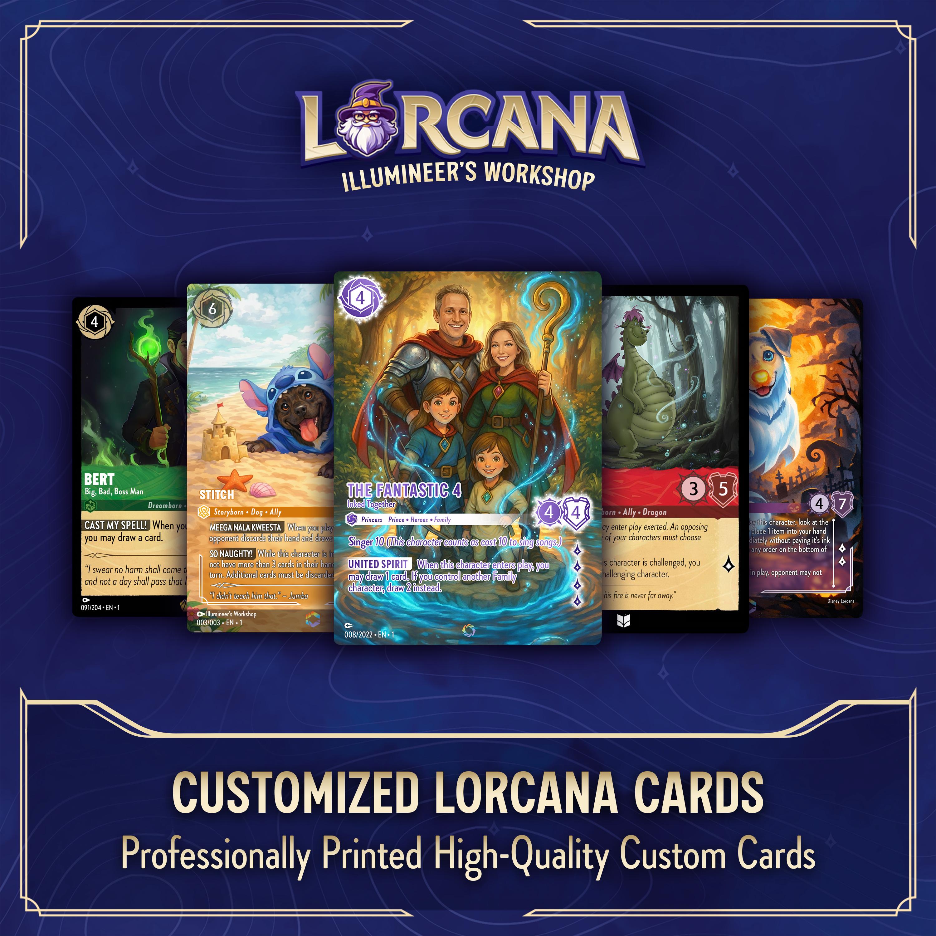 Lorcana Enchanted Cards - Etsy