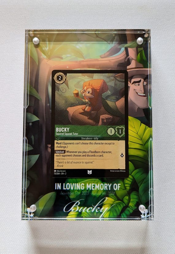 lorcana bucky card Disney Lorcana: The First Chapter Starter