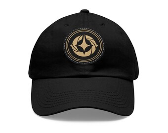 Disney Lorcana　キャップ　帽子　スタートツアー Lorcana Logo Leather Patch Hat - Chino Twill Cotton & PU Leather