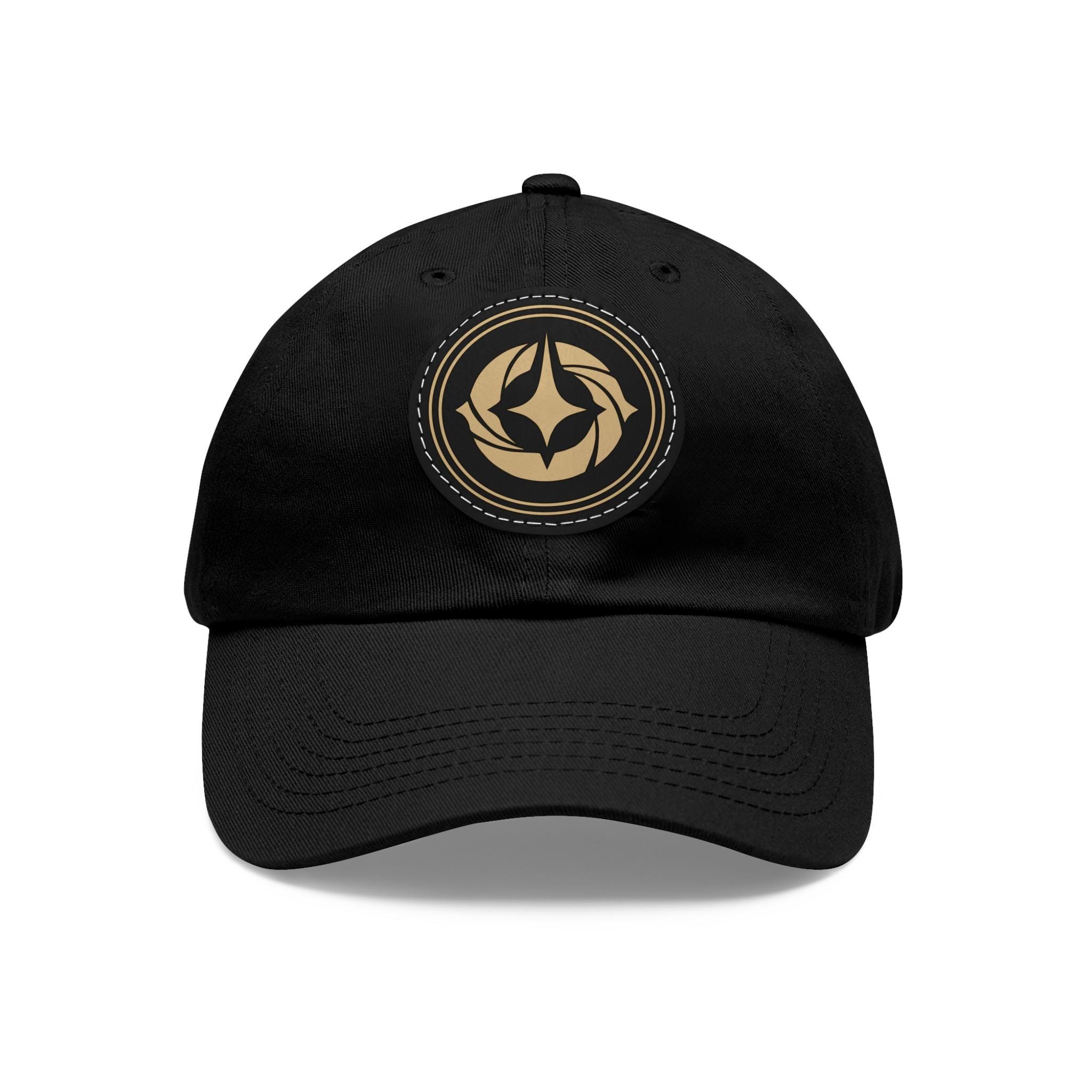ディズニーロルカナ　帽子　キャップ Lorcana Logo Leather Patch Hat - Chino Twill Cotton & PU Leather