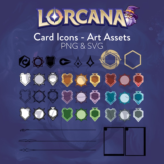 Lorcana Card Art Vectors Images | Digital Download - SVG & PNG Lorcana Card Art Vectors Images | Digital Download - SVG & PNG