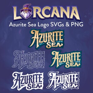 Lorcana Set 6 Icon Vector Bundle / Download digitale - SVG e PNG / Immagini vettoriali per progetti artistici