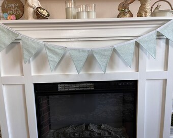 Easter Banner, Fabric Bunting for Easter, Bunny Banner