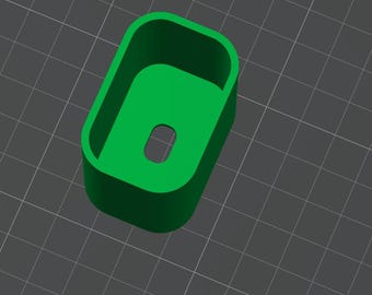 Väggladdarehållare STL-fil | 3D-utskrivbar laddningsdocka | Telefonladdareorganisatör | Digital nedladdning